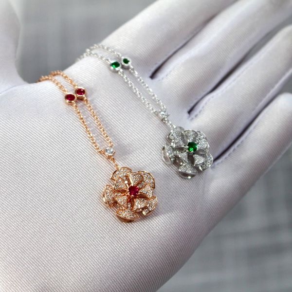 

women necklaces jewelry cubic zircon s925 silver plated necklaces women wedding party necklace