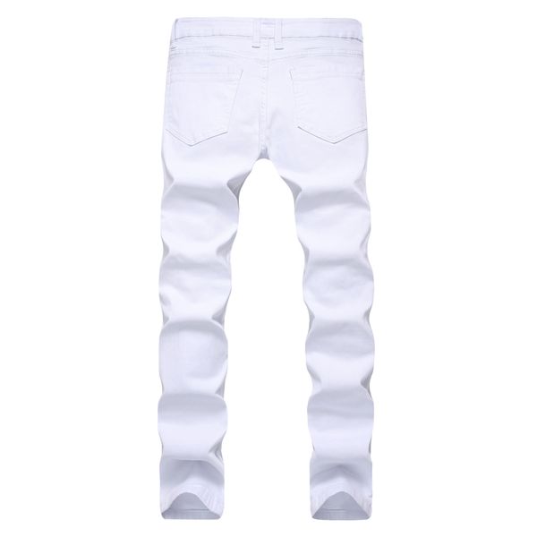 

fashion men's jeans fashion man nightclub youth brand cowboy trousers, Blue