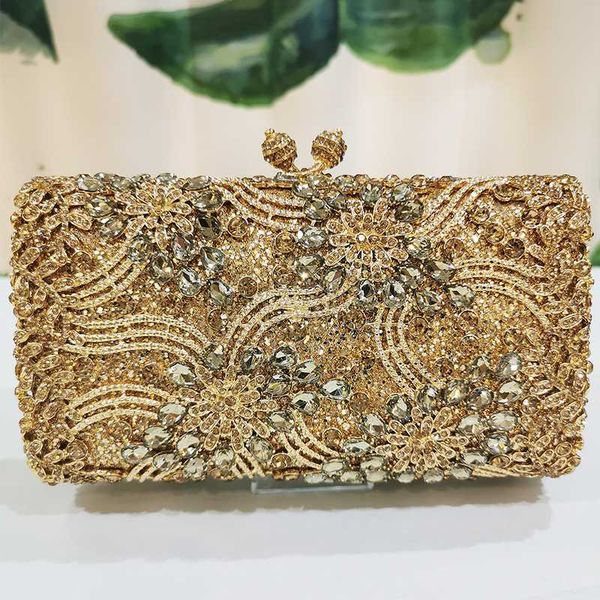 

сиюань золотой горный хрусталь вечерние сумки свадебный кошелек 2020 новое прибытие сиюань плеча цепи сумки женщины пром сцепления