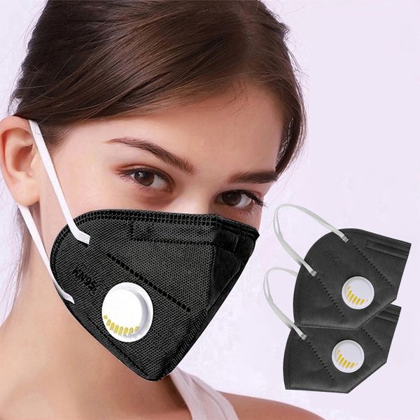 

respirator mask kn95 mouth masks dust value activated carbon filter windproof mouth-muffle bacteria proof flu face mask
