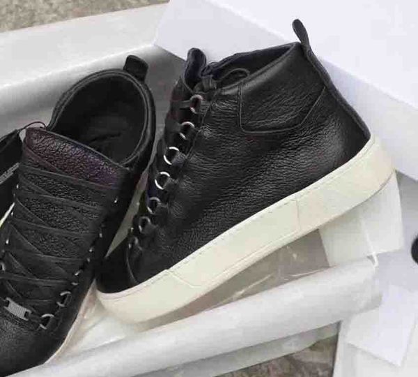 

high mens casual shoes wrinkled leather sneaker mixed colors fashion red black white designer shoe wholesale high-quality arena shoes man tr