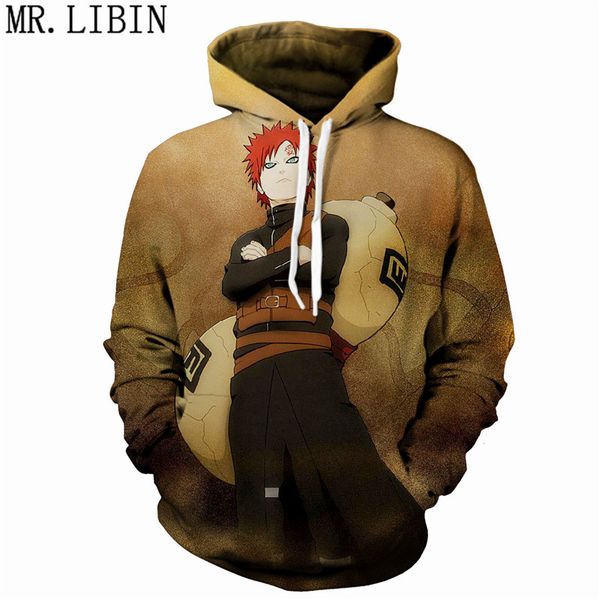 

3d anime hoodies naruto sasuke hoodies sweatshirts men women streetwear harajuku hooded fahion hip hop pullover hoody, Black