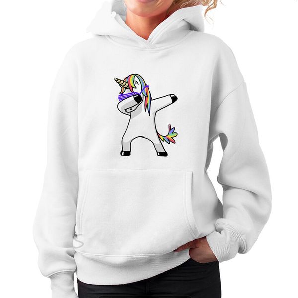 

2017 fashion women cartoon jacket slim fit down hoodie winter jacket unicorn cotton-padded women outerwear coat parka z30, Black