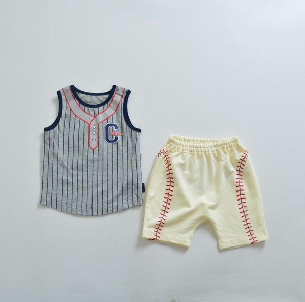 2–7 Jahre Baby-Jungen-Basketball-Outfits, Modedesign, Kinder-Jungen-Baseball-Kleidungsset, Kinder-Fußball-Freizeitanzüge