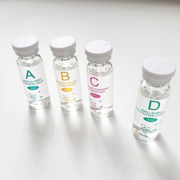 

new aqua peeling serum solution skin clean essence product for hydra facial dermabrasion machine dr.ruixi