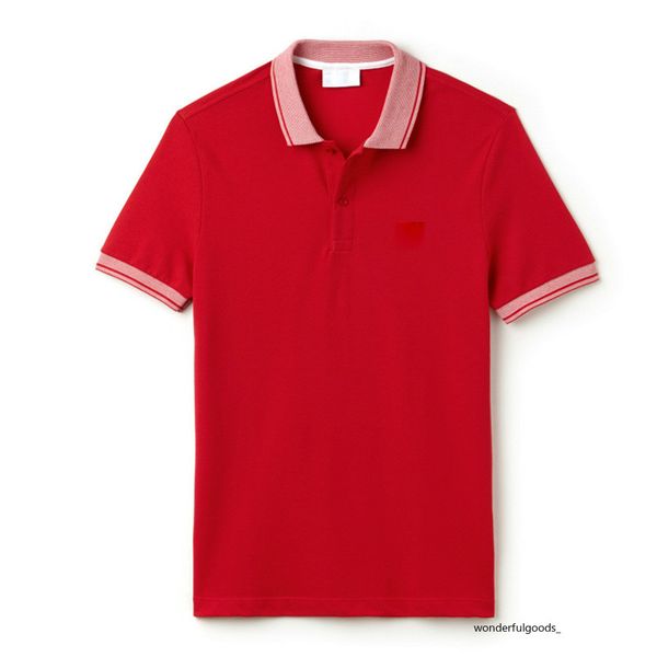 

polo crocodile mens designer polo shirts the version fashion luxury france brand red crocodile 100% new fashion, White;black