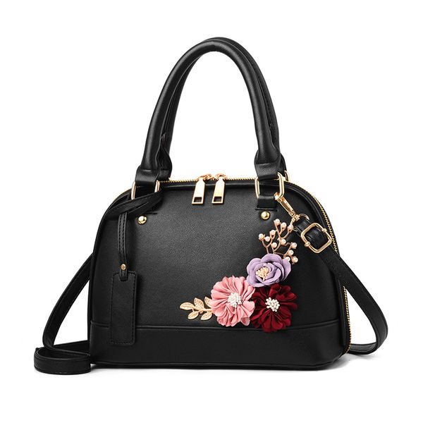 

baggage girl 2019 new summer pu flower shell bag grade synthetic leather cross body bag bags handbags women famous brands