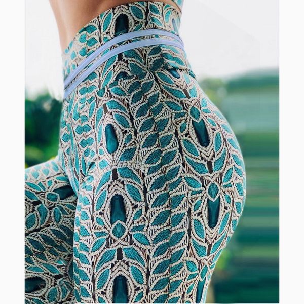 

colorvalue yoga athletic reflective leggings sport fitness sports wear for women gym energy seamless compression pants women, White;red