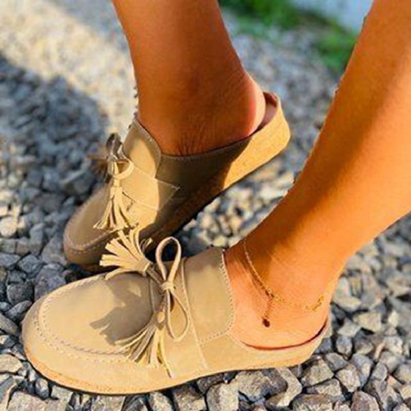 

summer women slippers beach flat ladies sandals pu leather round toe casual mules shoes platform female slides flip flops, Black