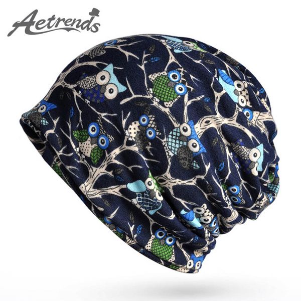 

aetrends] vintage beanie skullies men women bonnet baggy hats z-5085
