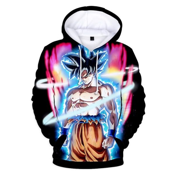 

new kids hoodies 3d printed boys girls hoodie son goku turtle cartoon sweatshirt fashion children fashion, Black