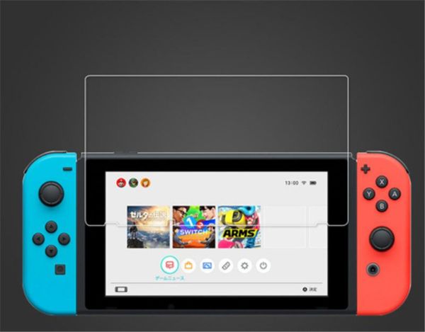 Nintendo Anahtarı Lite temperli cam Ekran Koruyucu Koruyucu Film Kılıf Kapak 2.5D 9H Konsol consola NS Aksesuarlar için 100 adet