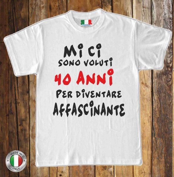 T-SHIRT DONNA Mi ci sono voluti 50 ANNI affascinante MAGLIETTA REGALO COMPLEANNO
