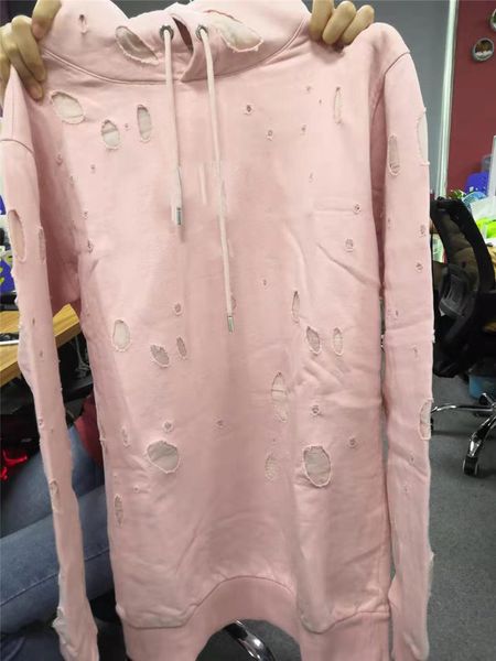 

mens конструктора hoodie вскользь марка для мужчин и женщин свитер letters printed пуловер высокого качества big hole стиль фуфайки hoodie, Black