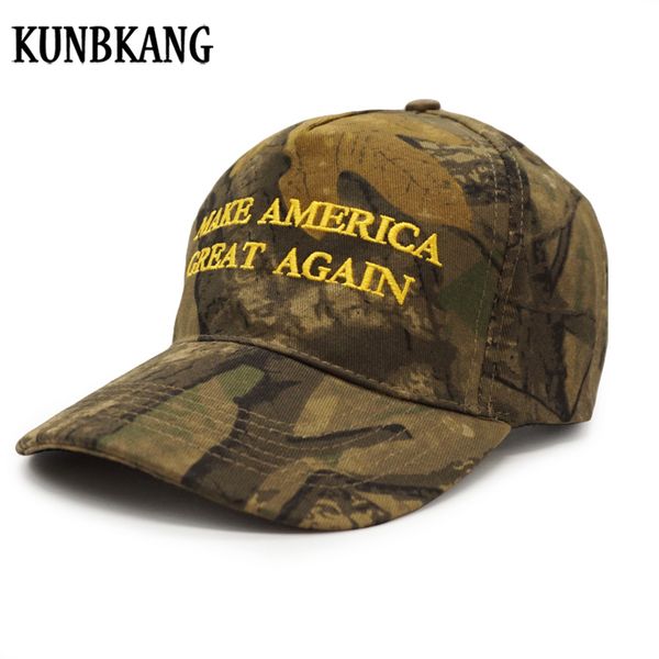 

new fashion maga camouflage baseball cap for men embroidery cotton trump snapback hat make america great again camo snapback cap, Blue;gray