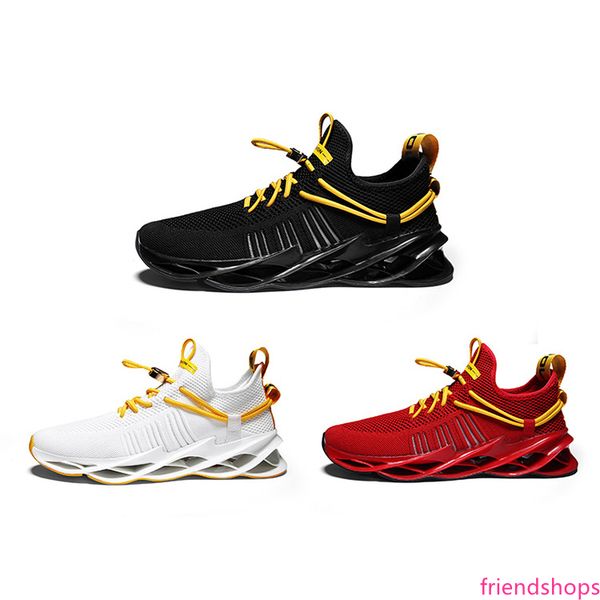 

men breathable casual shoes black white red fashion mens trainer men athletic sports sneaker size 40-44