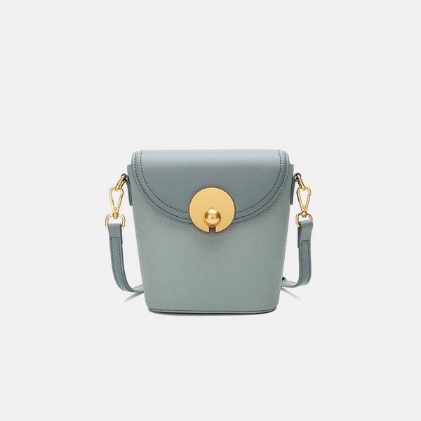 

retro bucket bag women's new style fashion simple shoulder bag