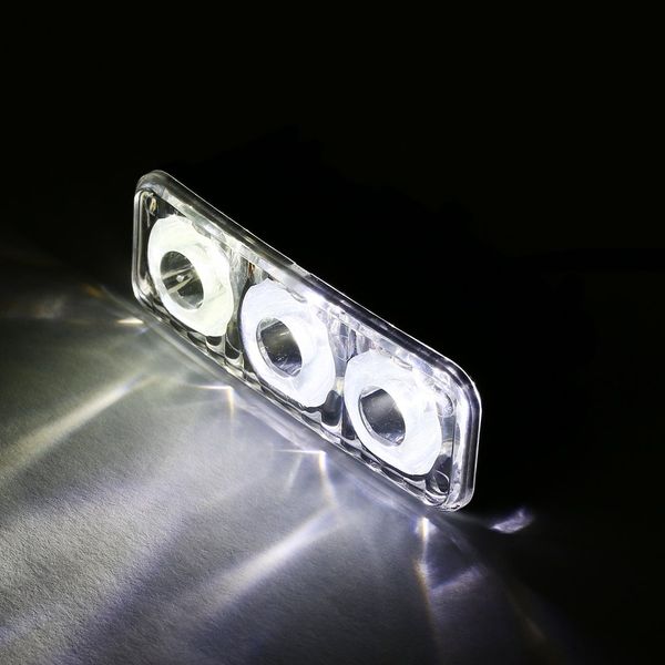 

waterproof car high power aluminum led daytime running lights with lens dc 12v super white 6000k drl fog lamps