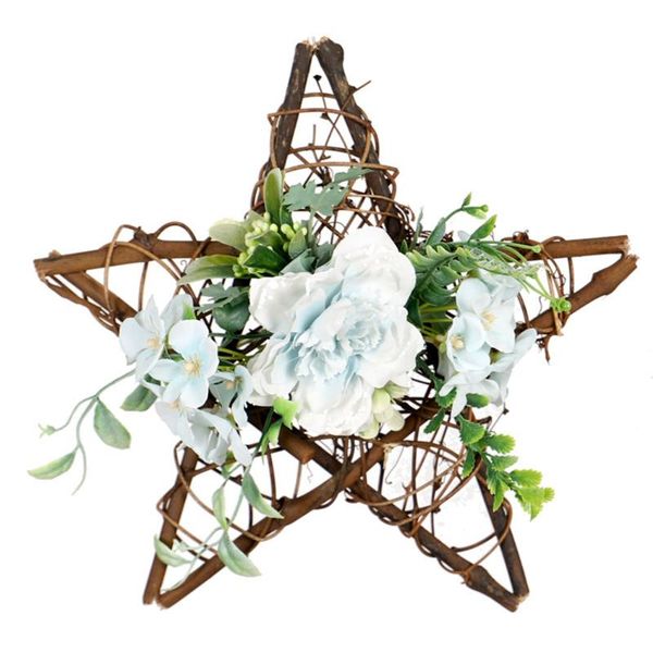 

wall hanging flower decor wall ornament artificial wreath home diy decoration