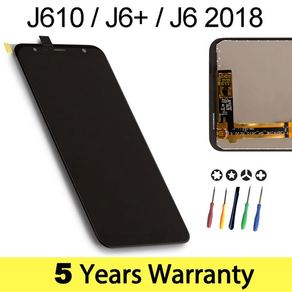 

100% original new lcd for samsung j610 display j6+ j6 plus wholesale price lcd for samsung j6 2018 screen touch display