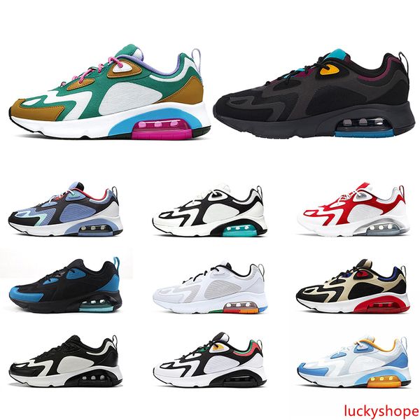 

200 designer men women running shoes chaussures bordeaux 200s platform mystic green south beach university red mens trainers sneakers 36-45