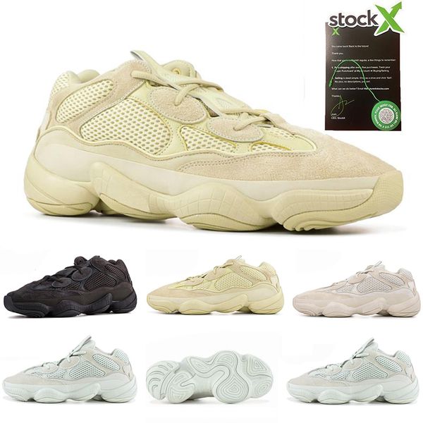 

new brand soft vision 500 running shoes for men women blush salt super moon yellow utility black 500s desert rat suede trainers sneakers