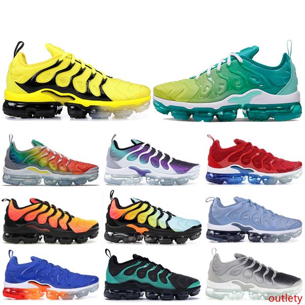

bumblebee lemon lime tn plus men women running shoes dip dye mint orange triple black mens designer shoes trainers