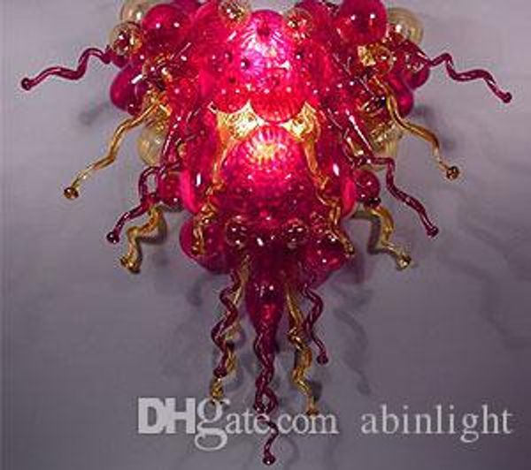 

customized blown murano glass chandelier light bedroom decoration glass pendant lamps style colored glass design lighting fixture
