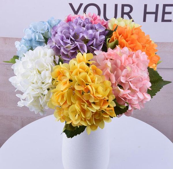 

artificial hydrangea flower wedding hydrangea simulation flower silk flower arch road flowers home decoration simulation ornamental yz14