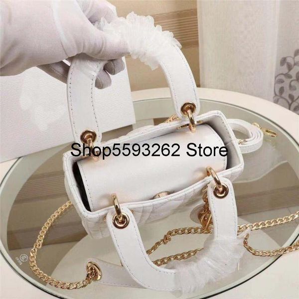 

handbags women check bags real leather chain shoulder bags tote hand bag classic crossbody for women 2020