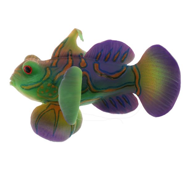 

lifelike artificial angel fish glowing aquarium decoration ornament