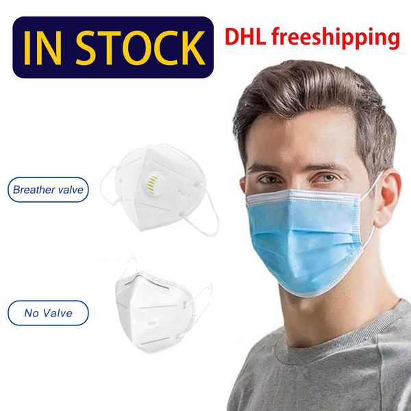 

dhl shipping kn95 face masks fda ffp2 ce n95 mascherine maschera maske dust respirator shield mascarillas disposable mask in stock