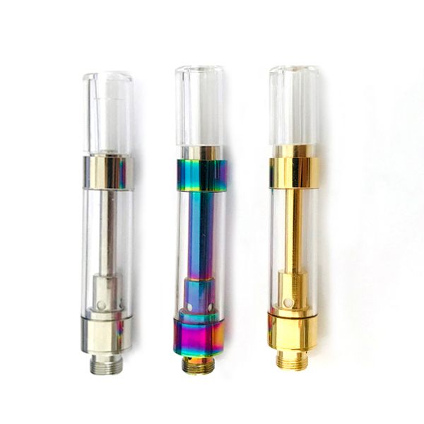 

510 cartridge no leaking jupiter 6 oil carts rainbow gold silver round tips ceramic coil press g5 cartridges m6t th105 th205 510 dank vapes