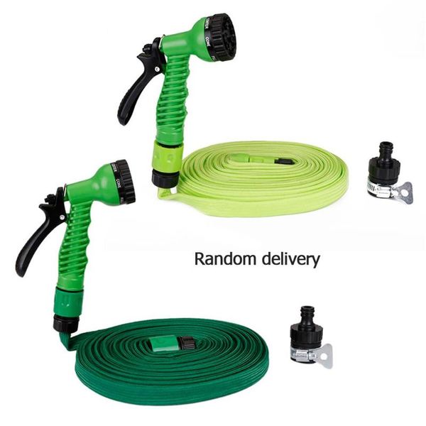 

car wash water pipe garden sprinkler irrigation hose watering flower expandable magic flexible water hoses spray gun dropship