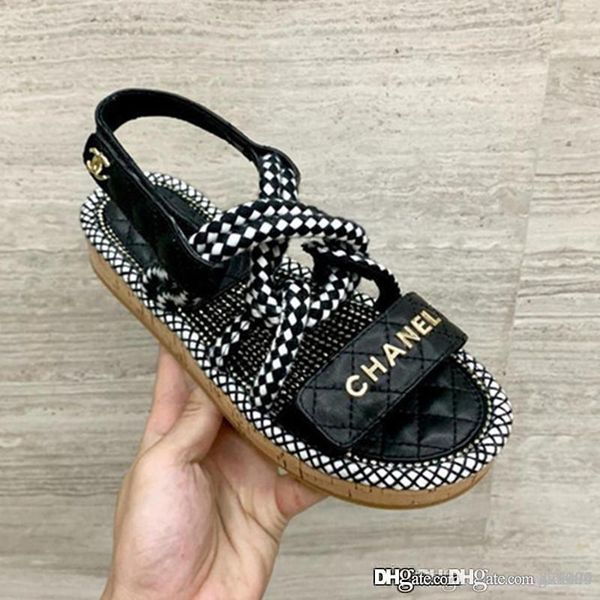 

Горячий новый шнур Роскошные дизайнерские сандалии G34602 X52709 C5049 Женские сандалии мода Повседневная обувь размер 35-40