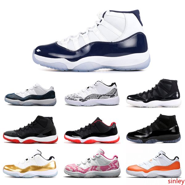 

mens 11 11s basketball shoes white bred concord metallic silver cap and gown high low women mens trainers sport sneakers