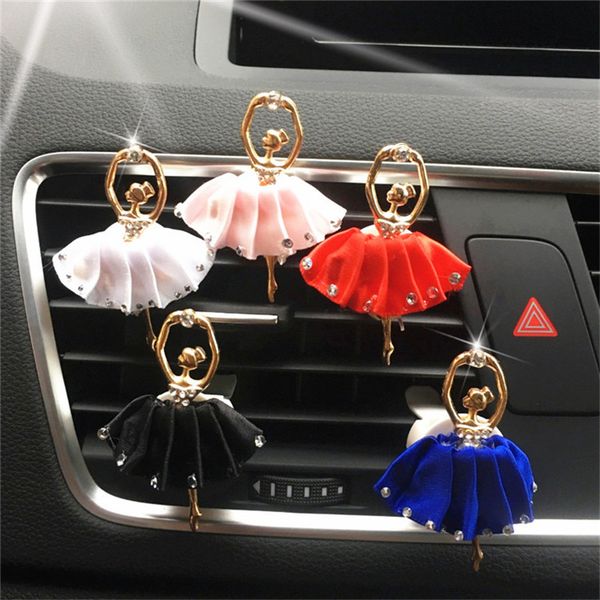 

hazy beauty car perfume with cute cartoon air conditioning perfume clip decorations perfumes 100 original car-styling freshener