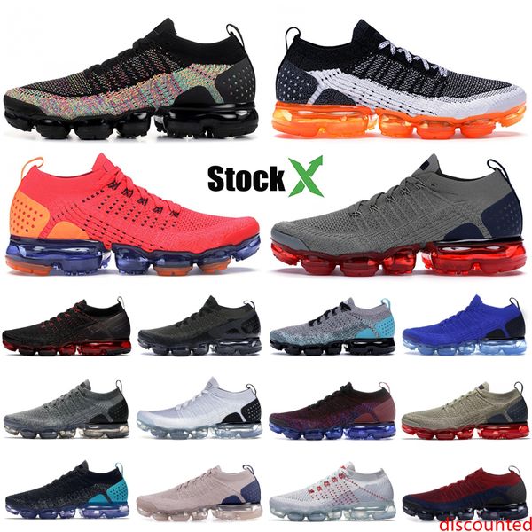 

knit 2.0 cushion running shoes cny triple black dark stucco mens womens asphalt grey 1.0 designer trainers sneakers