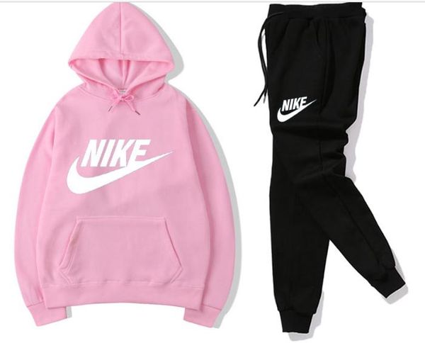 pink nike sweatsuit womens