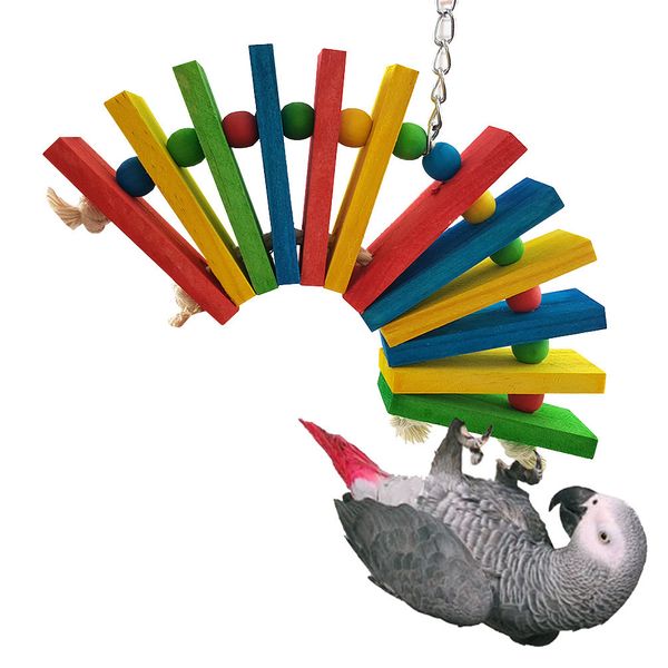 

parrot toys bird toys parrot colour wood gnaw toys uss-1