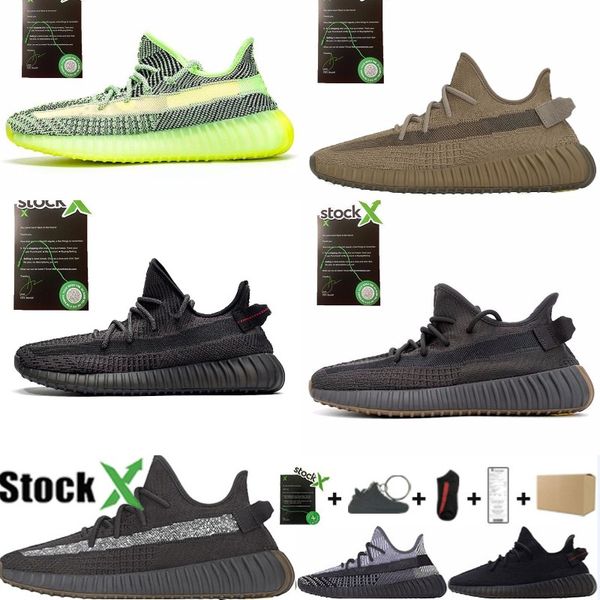

kanye west static running shoes new israfil cinder desert sage earth tail light zebra womens mens trainers sneakers size 13 luxky j#006266