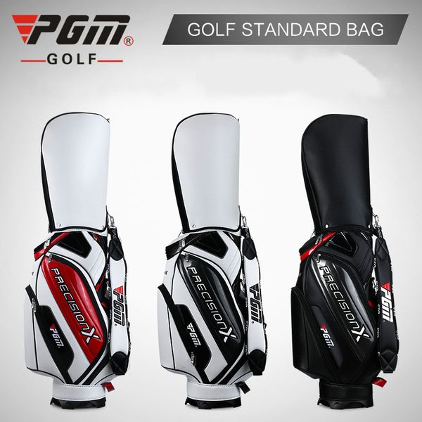 

pgm large capacity portable golf bag waterproof pu leather golf bag qb034