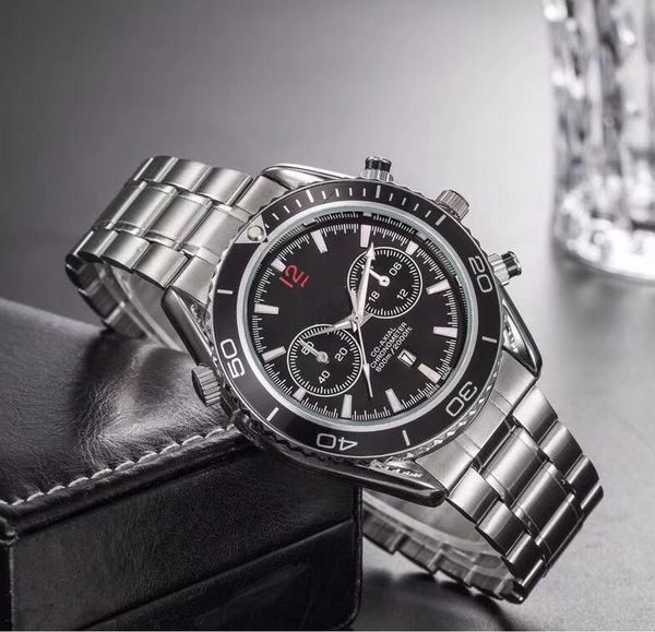 

stainless steel luxury fashion mens wristwatches designer popular quartz watch sports military mens watches reloj muje, Slivery;brown
