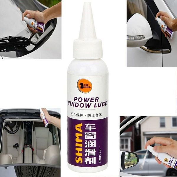 

100ml car window lubrication car door noise elimination glass lifting sunroof rust seal soundproof window lubricant auto parts