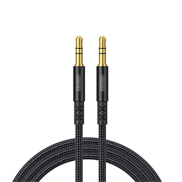 JOYROOM Audio Aux Kabel SY-10A1 Nylon geflochtenes AUX Kabel 3,5 mm Stecker auf Stecker Audiokabel für Auto, Lautsprecher, Kopfhörer, Telefon