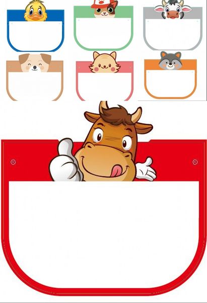 

dhl ship 3-5days kid cartoon face shield protective masks dustproof anti-fog full face shield anti dust windproof pet mask fy8108