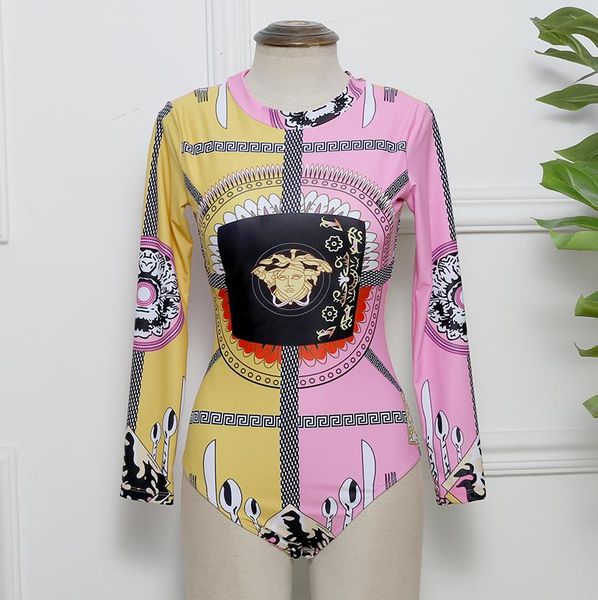 

new long sleeve bikini 2020 women swimwear female swimsuit bikini set bather bathing suit swim, White;black