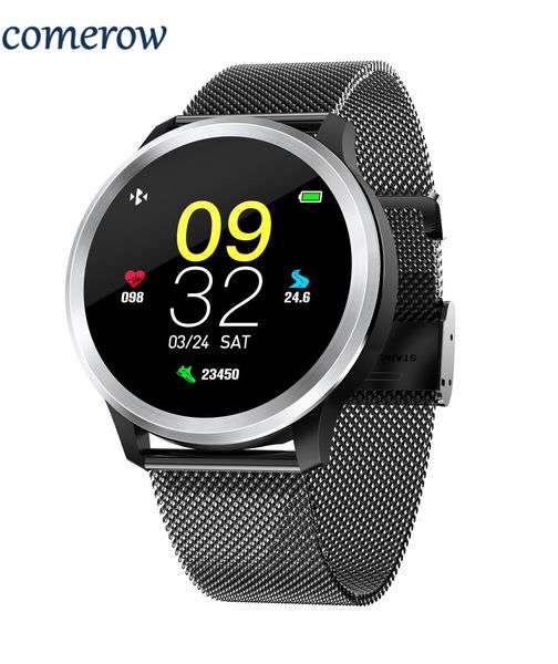 

new e18 smart watch men fitness tracker ecg+ppg monitor with electrocardiograph blood pressure oxygen smartwatch ip68 waterproof, Slivery;brown