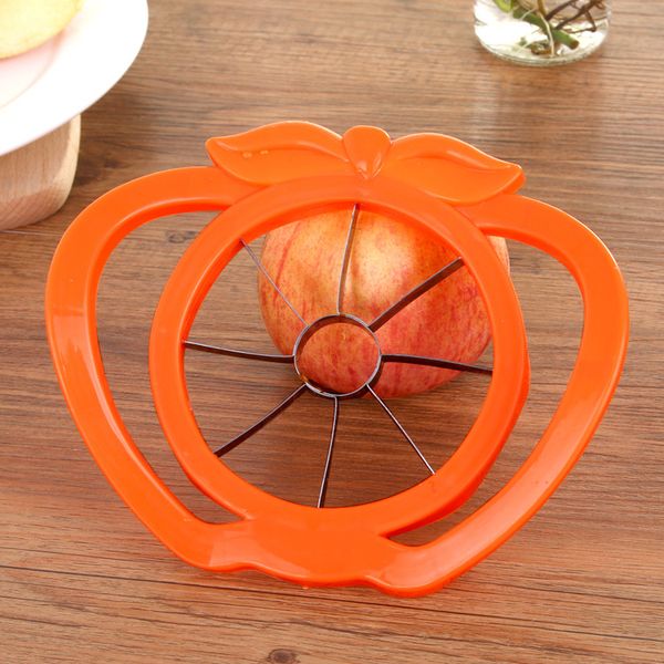 

2021 new kitchen assistant apple slicer paper cutter pear fruit divider tool comfortable handle for kitchen apple peeler