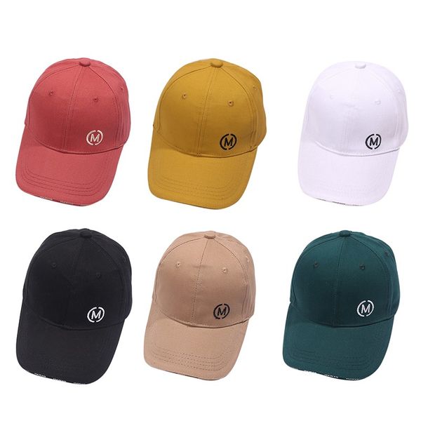 

summer boys girls 1-2year cotton baseball cap toddler children letter printed tennis casual hip hop sun snapback caps2019 g, Yellow